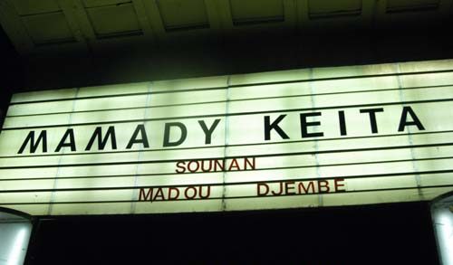 Concert de Mamady Keita et Guem au Bataclan - Paris - crédit Danyel Maunoury
