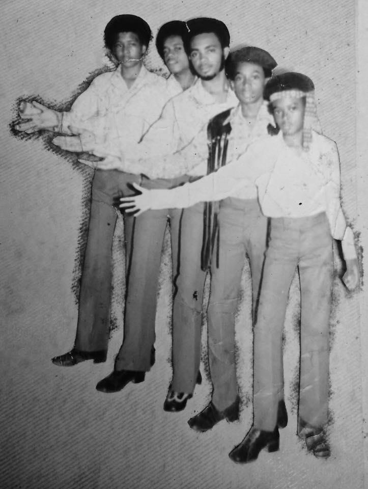 The Browne Bunch Band 1972 - crédit : droits réservés - Pictures from Cleveland Brownie and Danny Brownie Facebook accounts