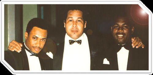 Clevie Browne, legendary producer King Jammys and Steely Jonhson - credit : droits réservés