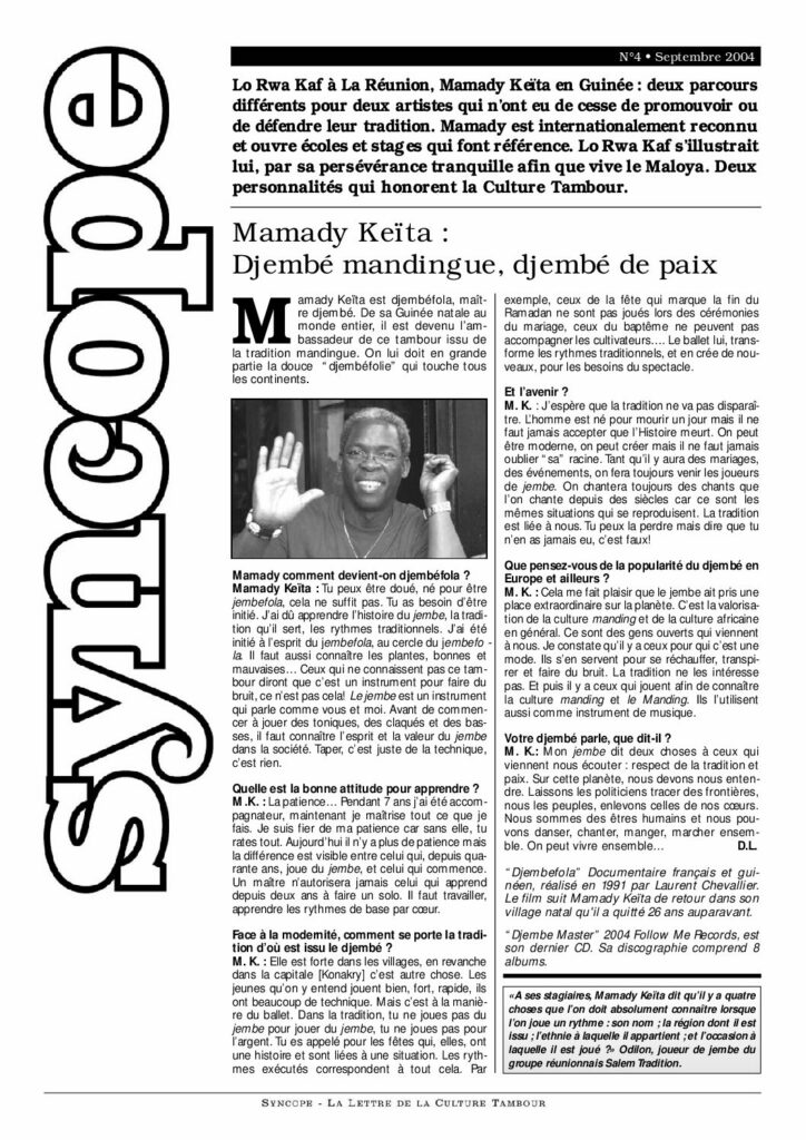 Une de Syncope numéro 4